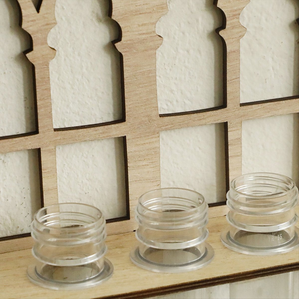 Propagation Station Vase - [N84R] สถานีเพาะพันธุ์ต้นไม้ไม้ พร้อมแจกันหลอดทดลอง 5 หลอด ติดผนังสำหรับจัดแสดงต้นไม้ในร่ม