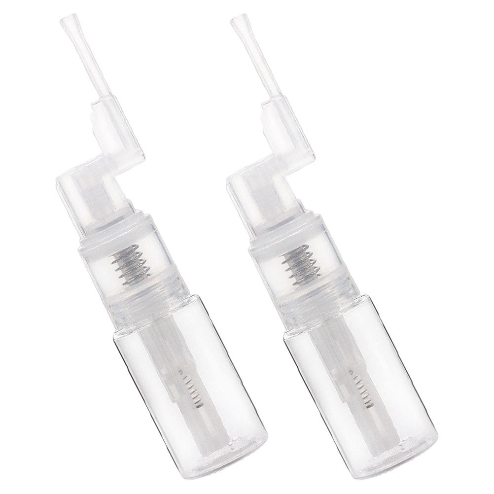Misting Bottle Fine - ขวดสเปรย์แบบพกพา 2 ชิ้น ถอดประกอบได้ โปร่งใส สำหรับใส่ผงสำหรับสัตว์เลี้ยง