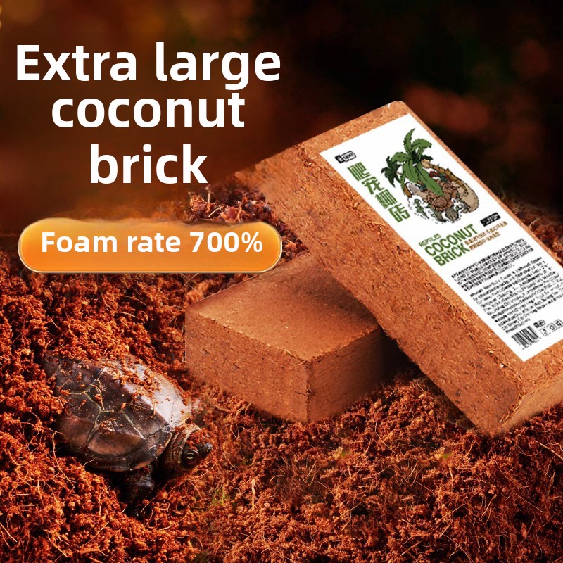 Sphagnum Moss Dry - YEE Turtle Hibernation Kit - อิฐมะพร้าวและ