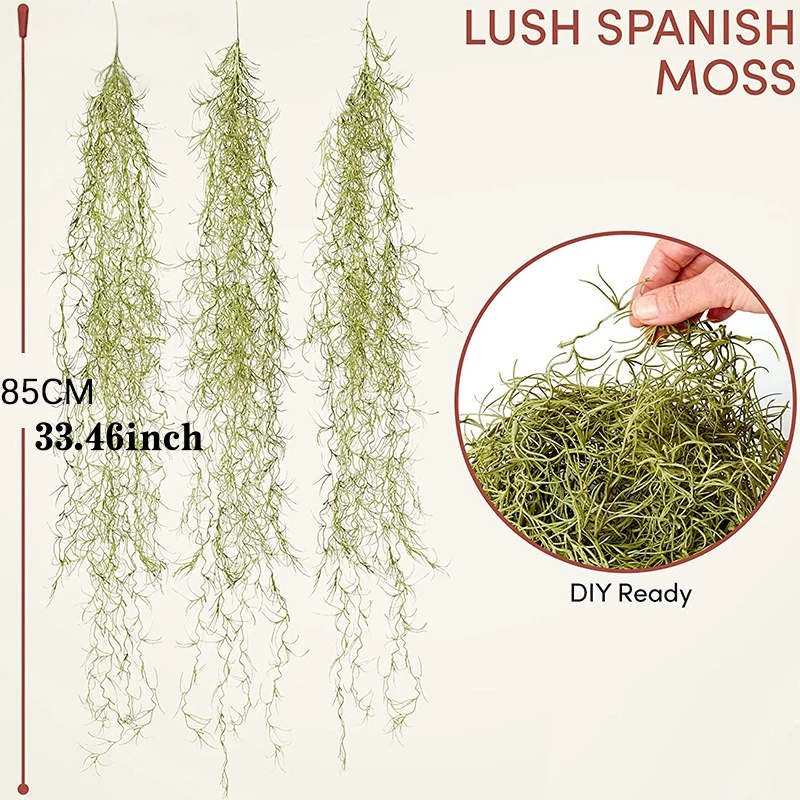 ต้นไม้ประดิษฐ์สีเขียวขนาด 85 ซ - Sphagnum Moss Dry บทวิจารณ์และราคา