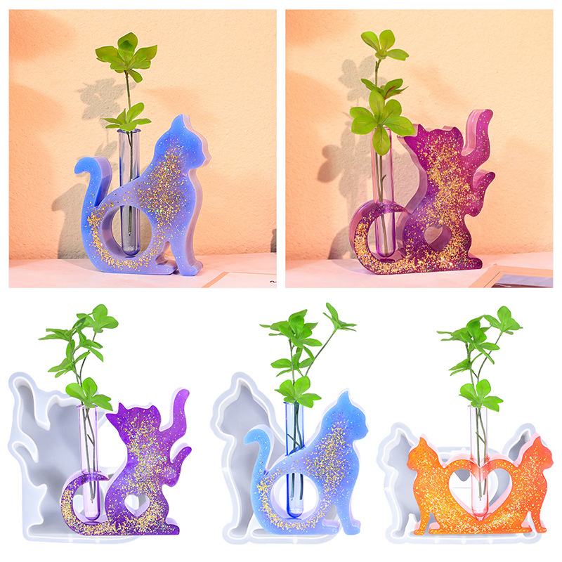 แจกันซิลิโคนรูปแมวแม่พิมพ์เรซิ - Propagation Station Vase บทวิจารณ์และราคา